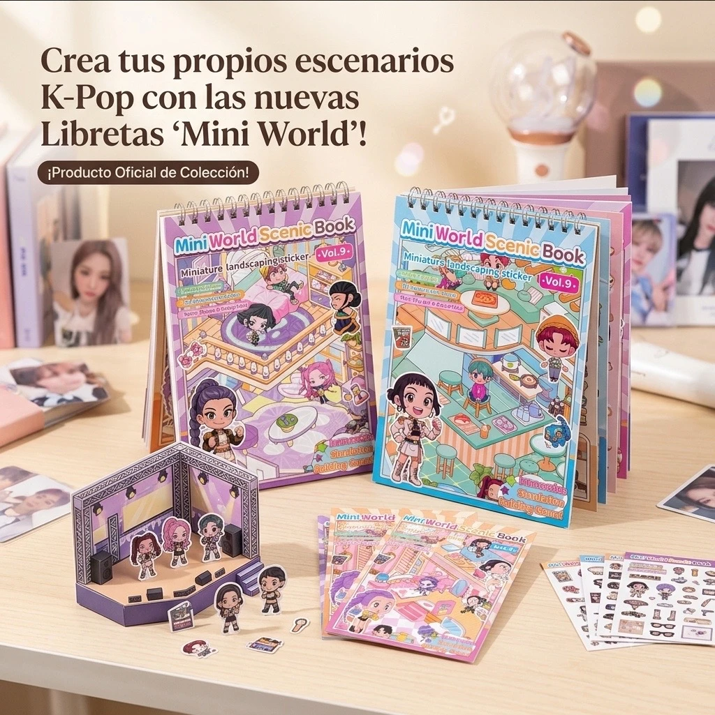 LIBRO DE ESCENARIOS KPOP