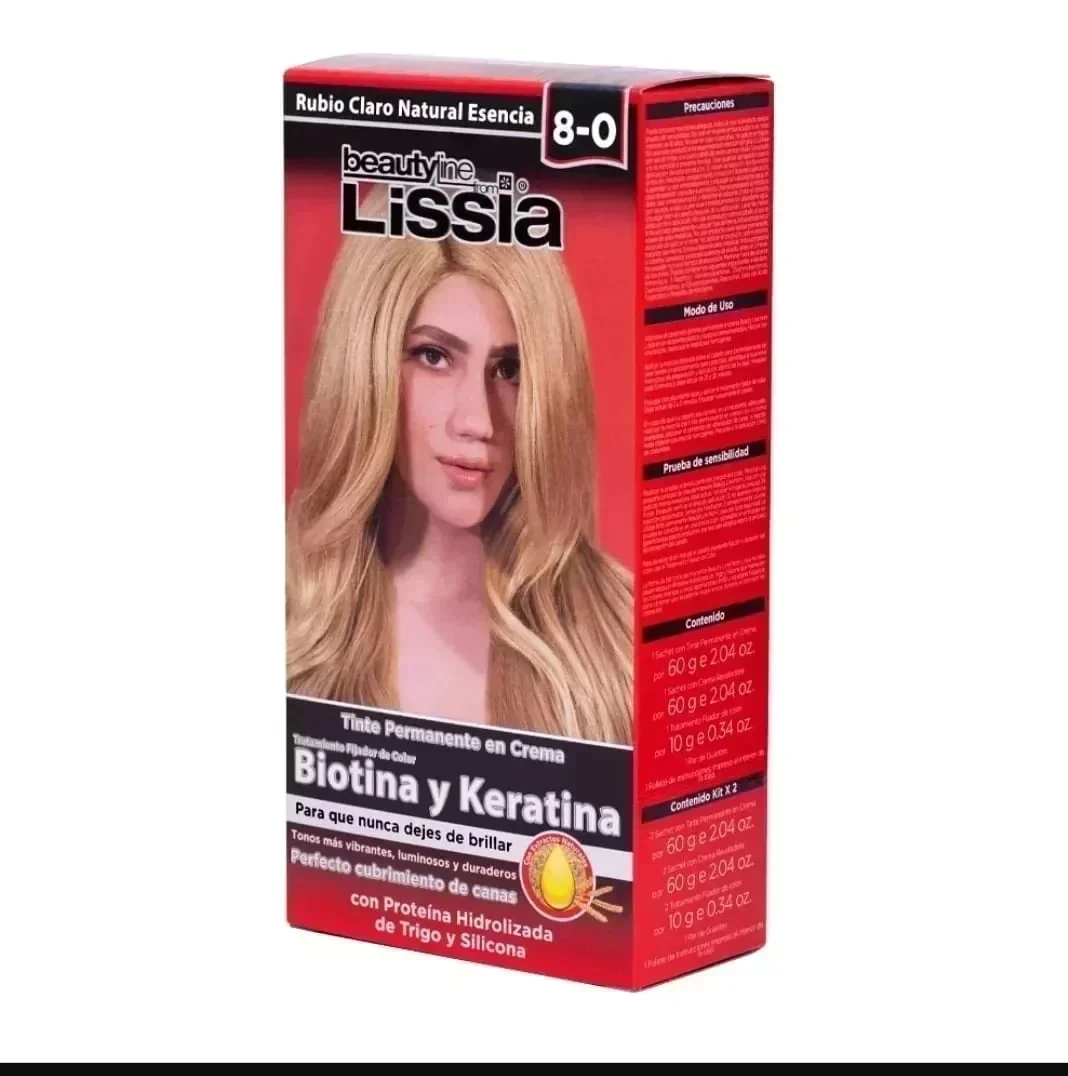 lissia tinte 8.0 rubio claro