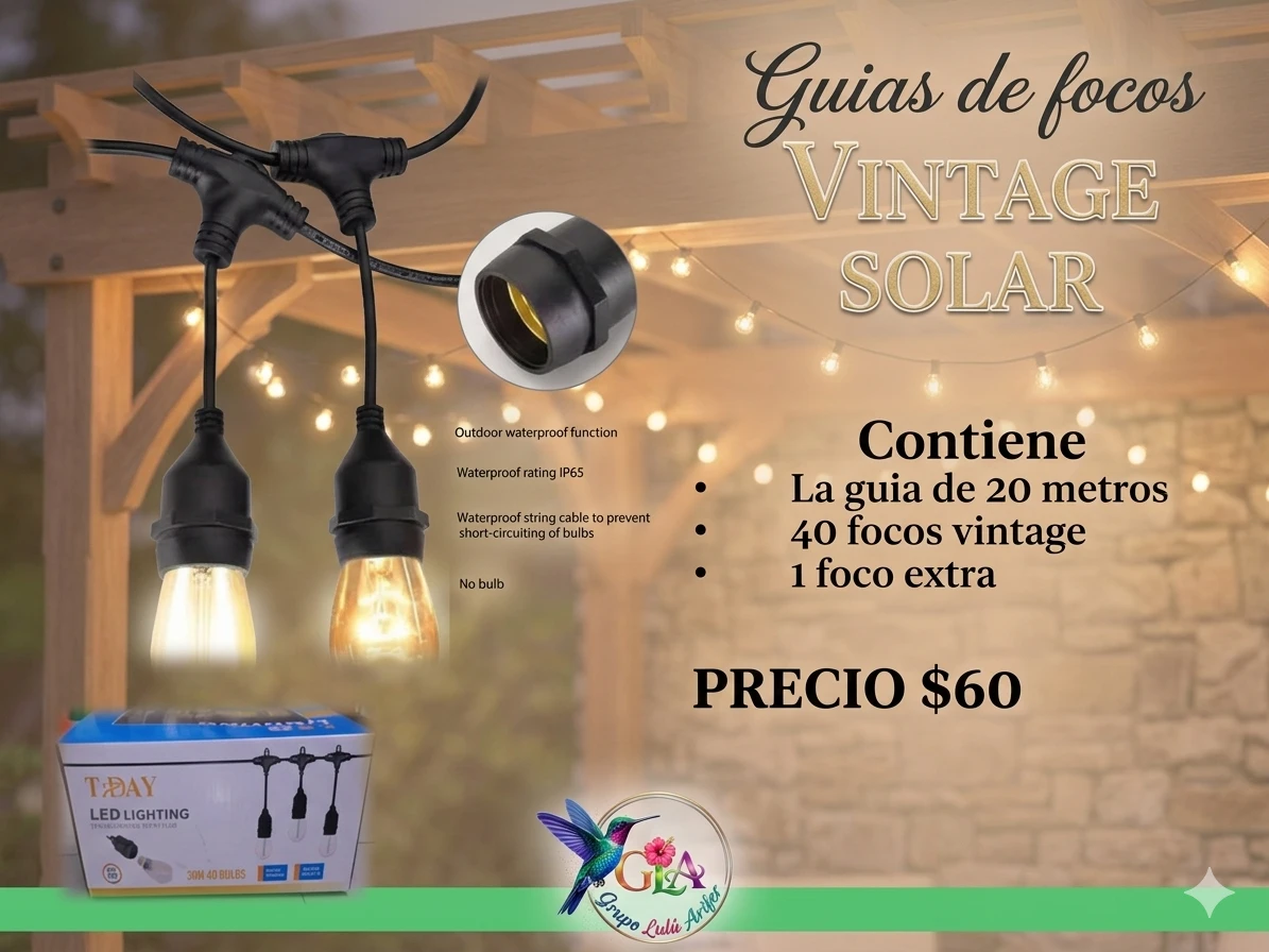 Guia vintage 20 metros 