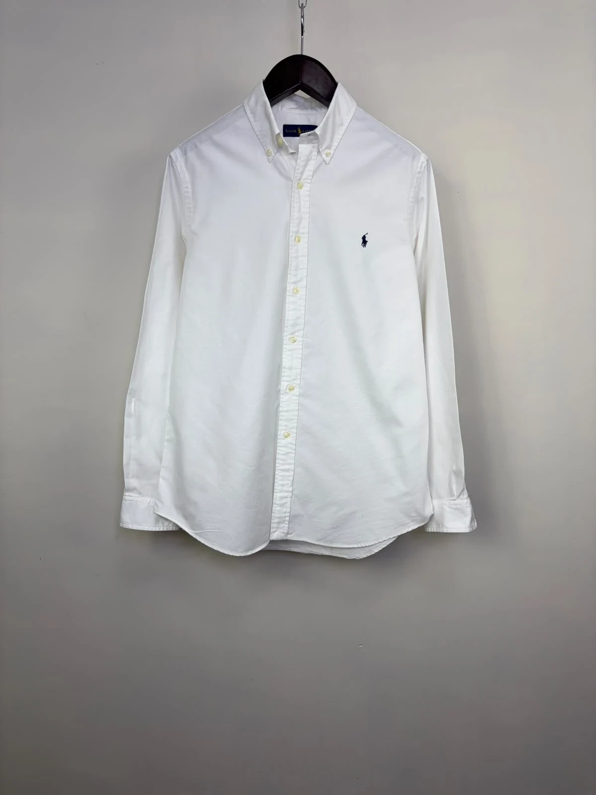 RALPH LAUREN WHITE OXFORD SHIRT 2