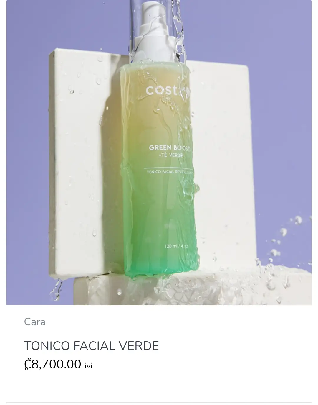 Tónico Té Verde