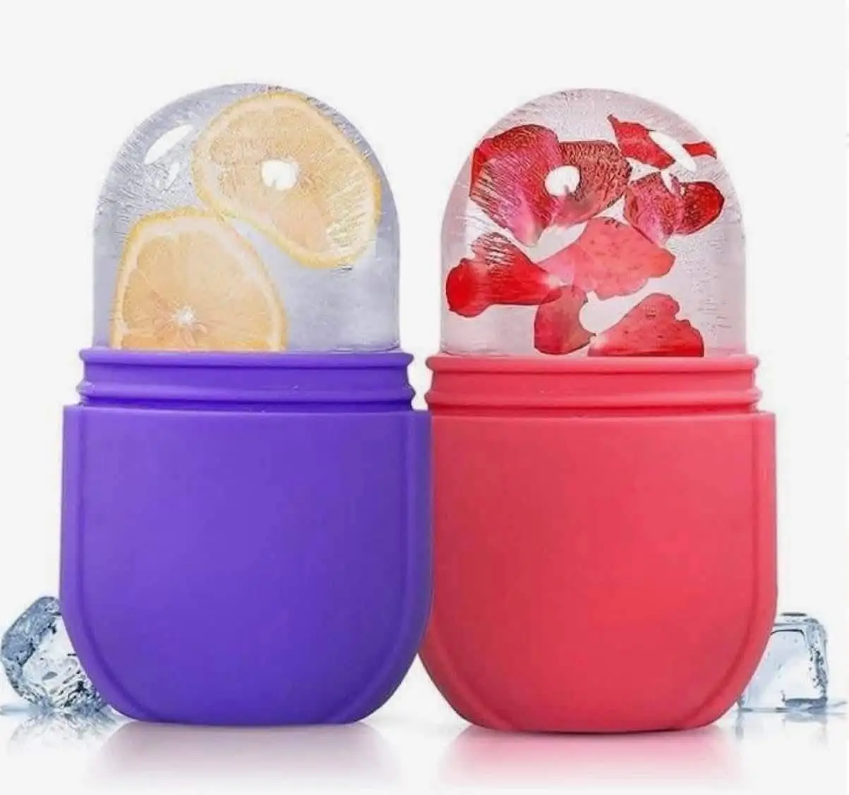 Molde de hielo facial