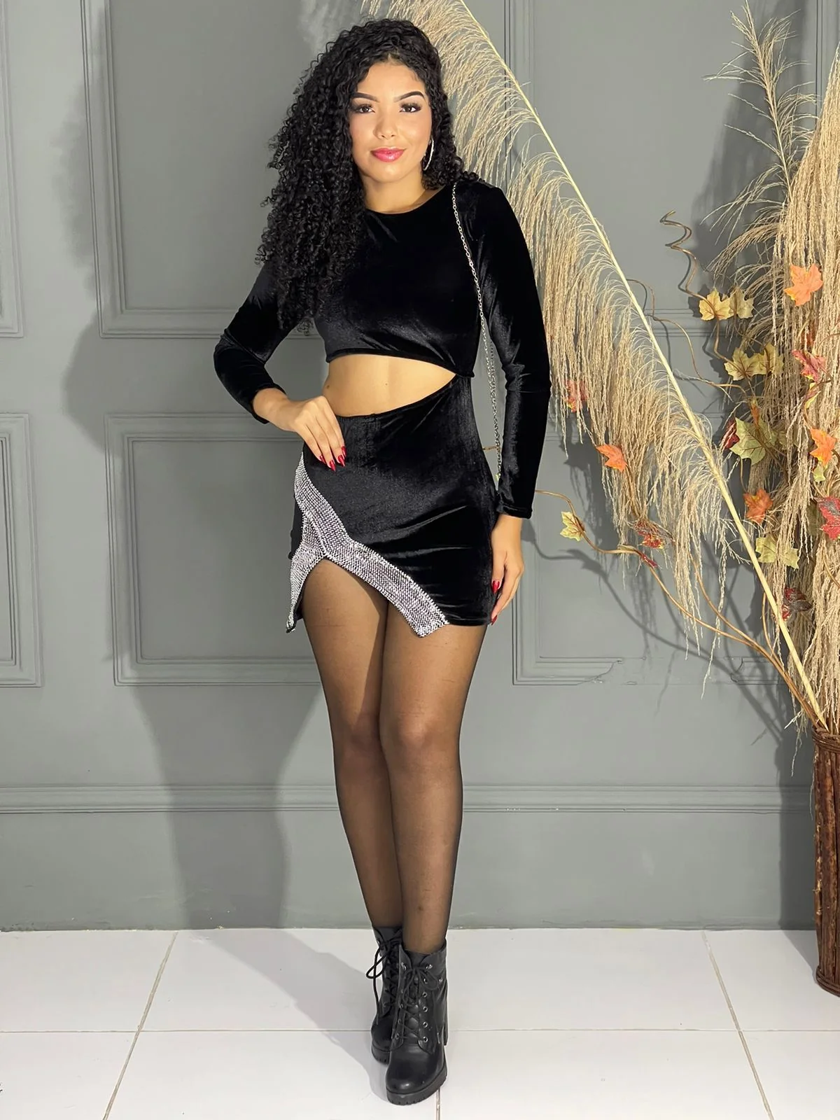Vestido de luxo BRILHANTE alto padrao 2