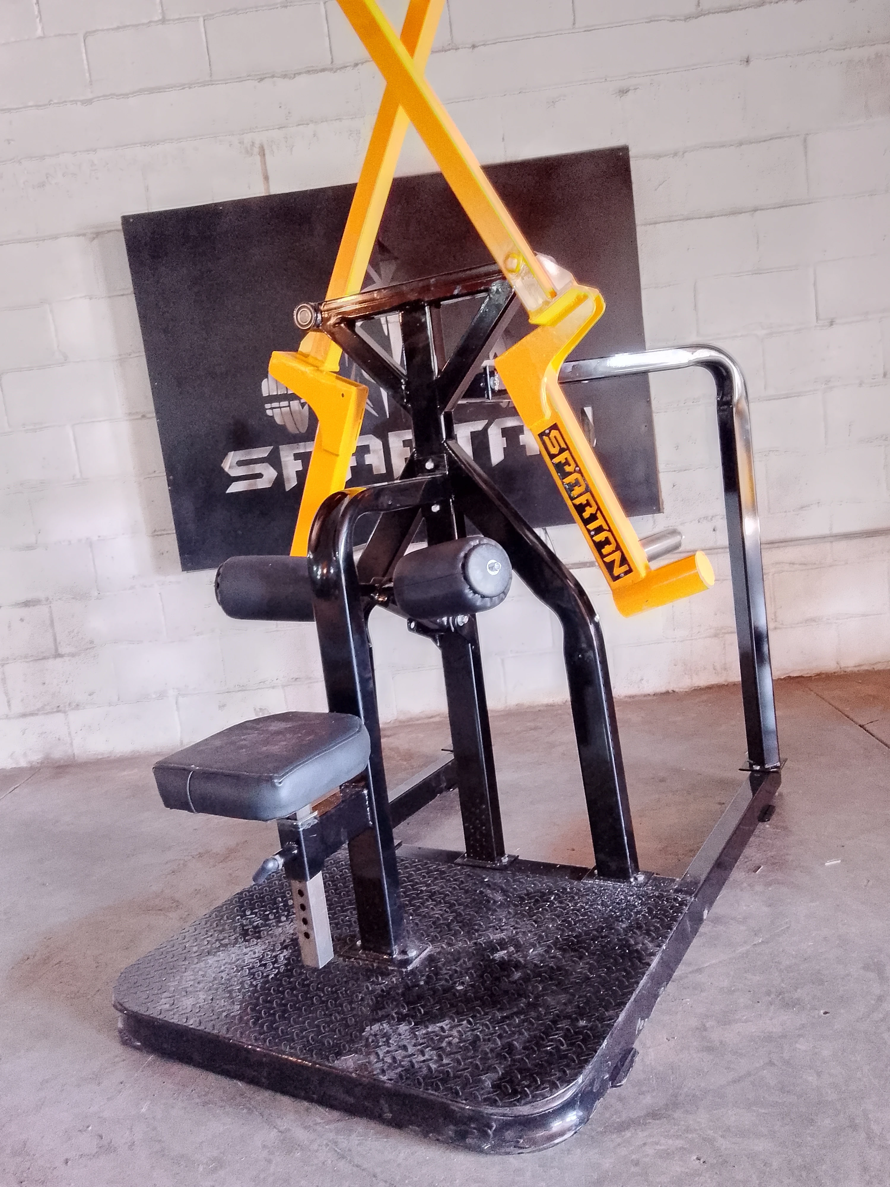 Maquina para espalda peso libre 4