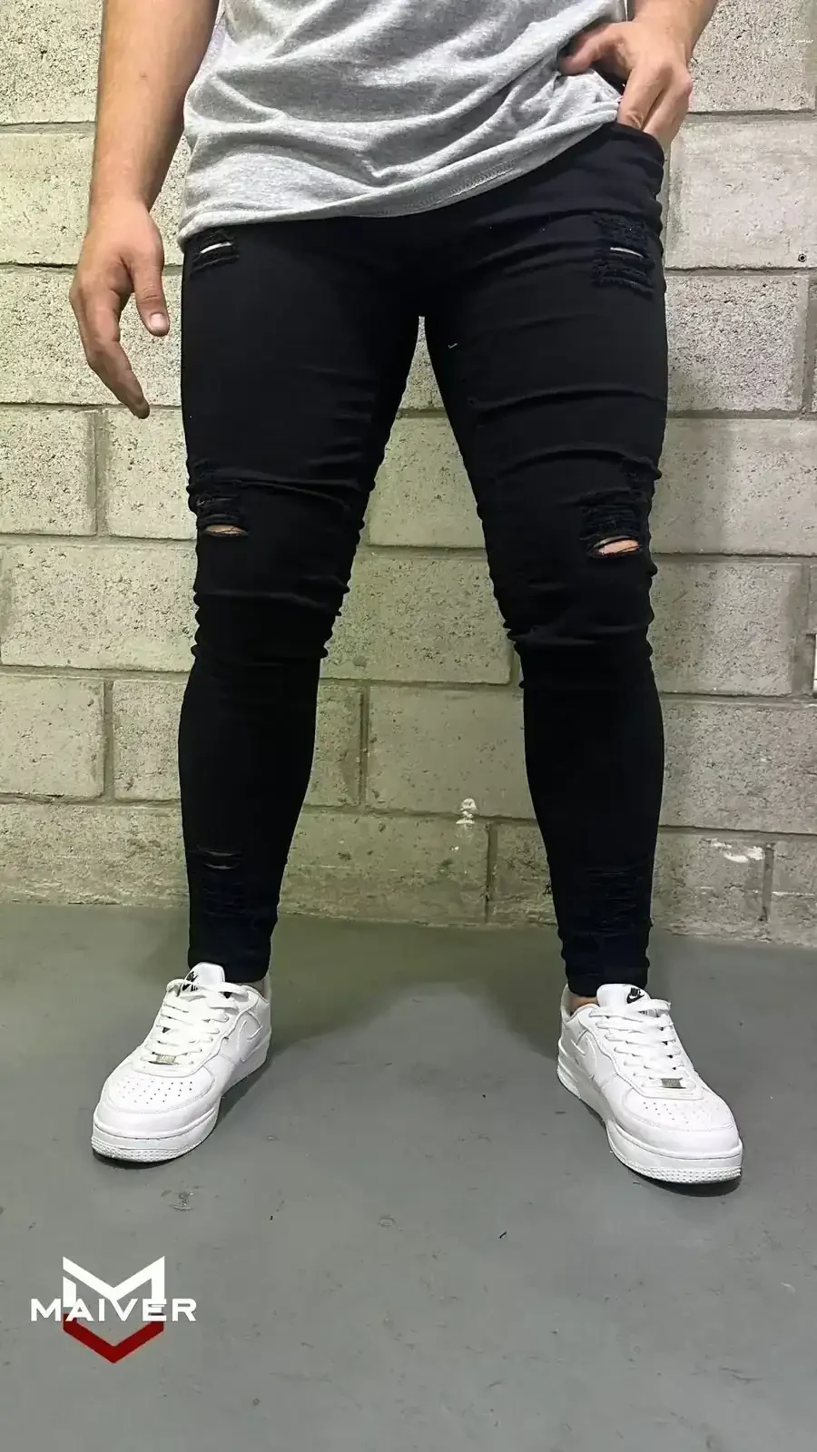 JEANS MAIVER GRIS 4