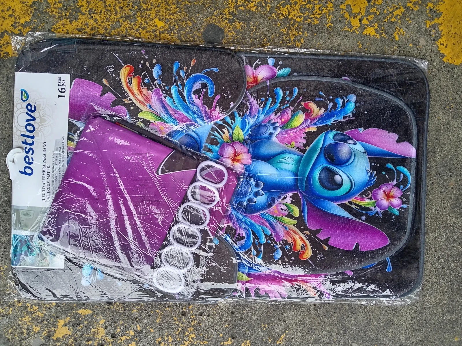 Juegos de baño de stich 2