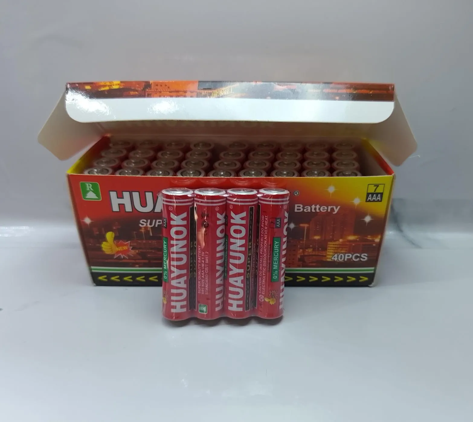 PILAS TRIPLE AAA CAJA 10 UNIDADES