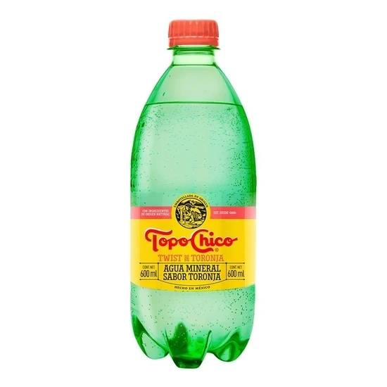 AGUA MINERAL SABOR TORONJA TOPO CHICO 600 Ml 