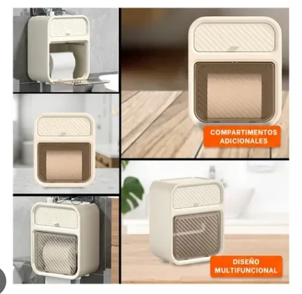  DISPENSADOR PAPEL HIGIENICO CON CAJON