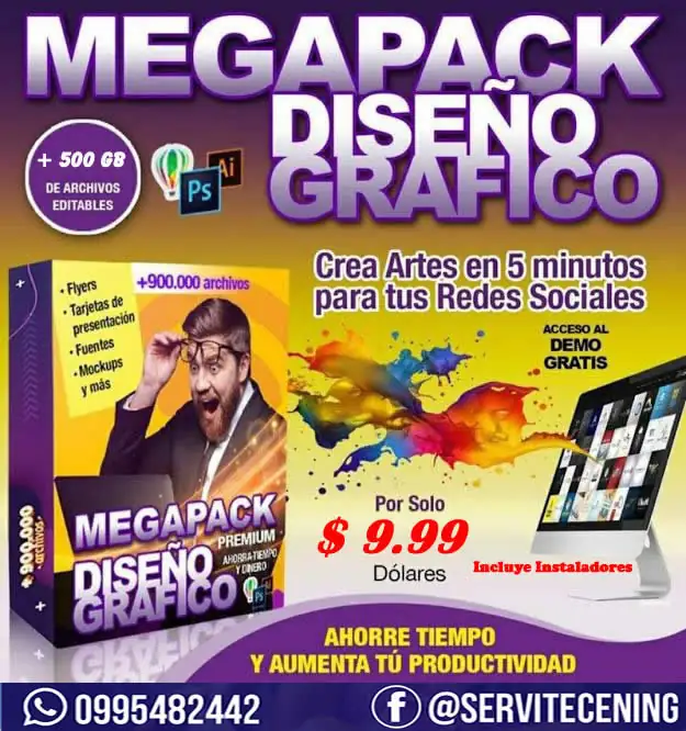 PACK DE DISEÑO GRAFICO 2022