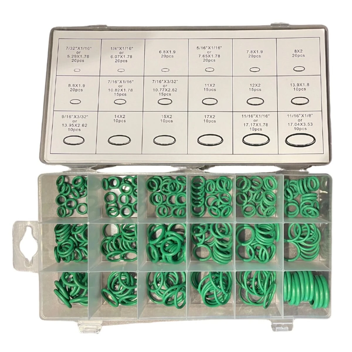 KIT DE ORING VERDES PARA AIRE ACONDICIONADO  2