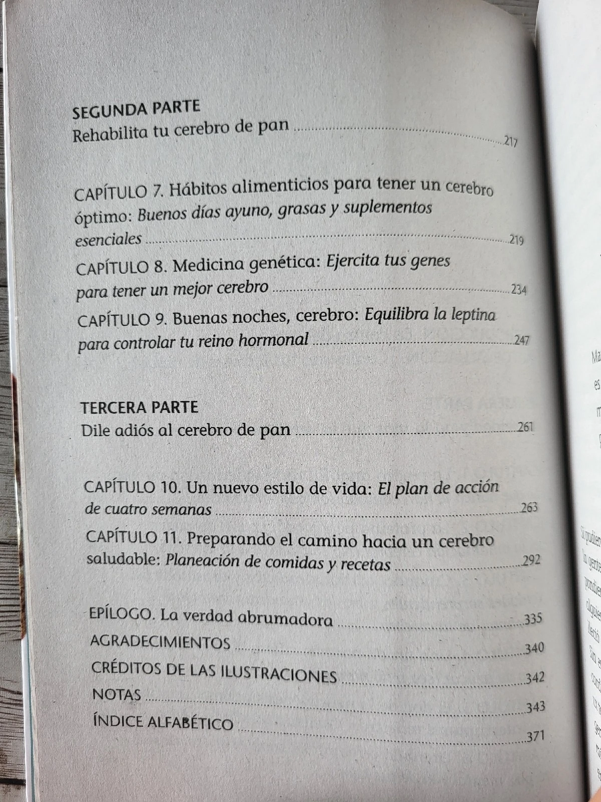 Cerebro de Pan / David Perlmutter /Salud 5