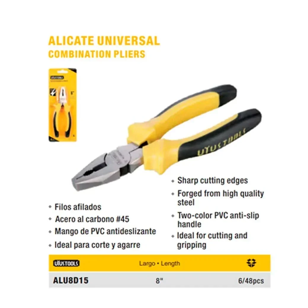 ALICATE UNIVERSAL UYUST D15 AM 8"