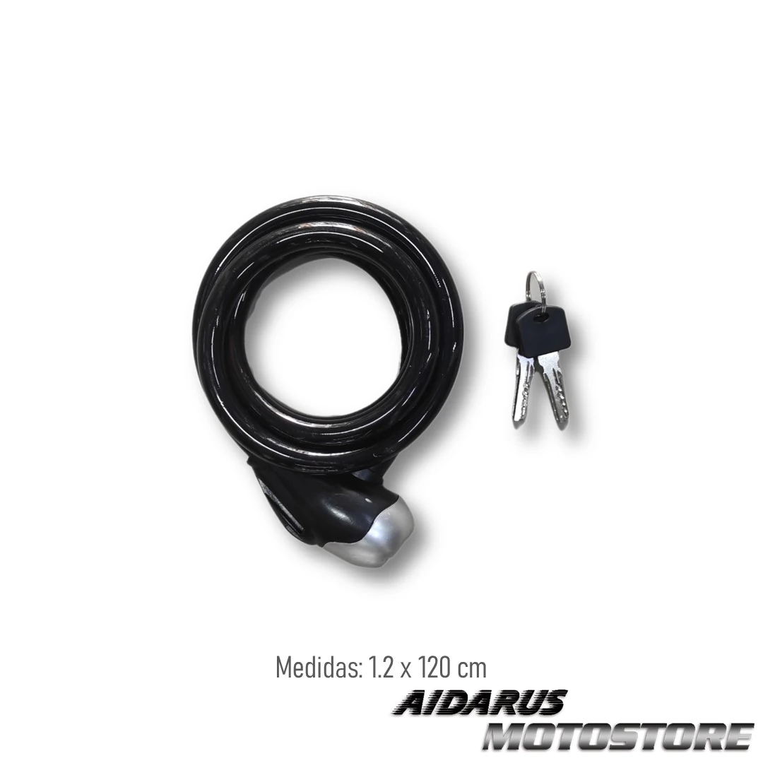 CABLE DE SEGURIDAD KM 1.2CM x 120CM