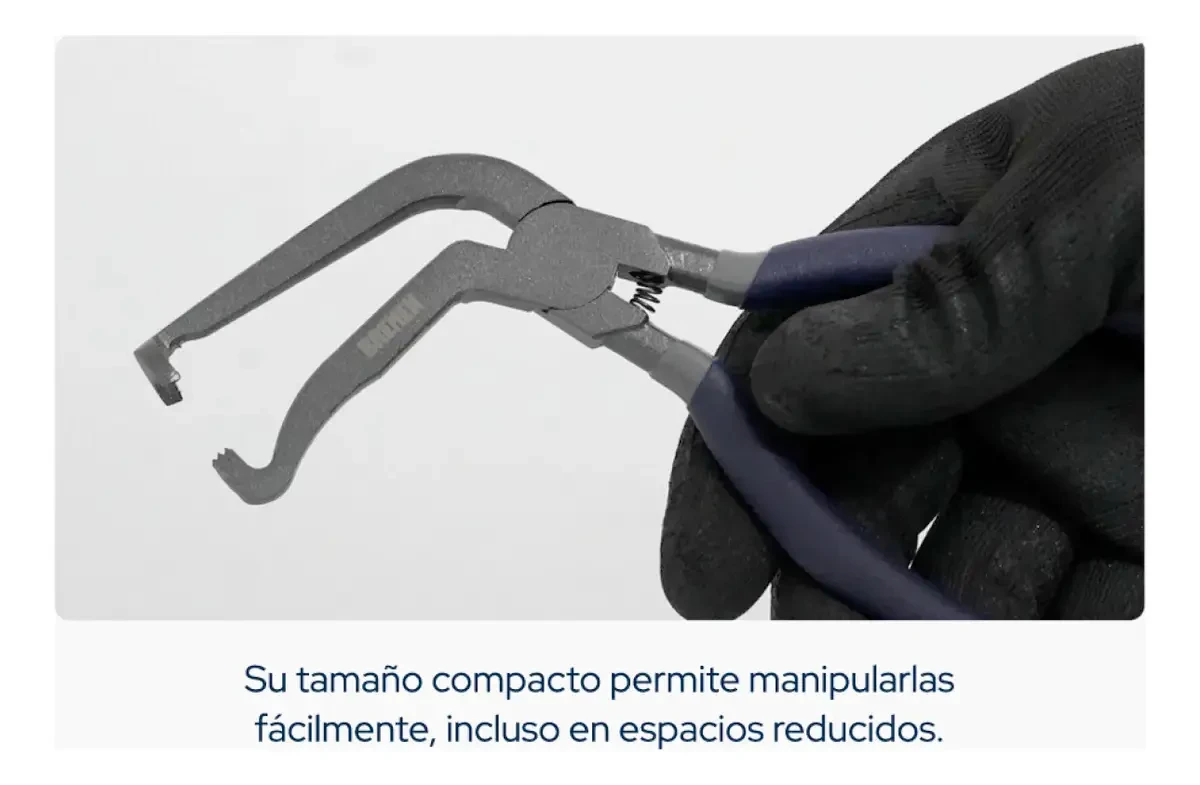 Pinza Acodada Bremen Desconexion Ficha Sensores Bobinas 20cm 7