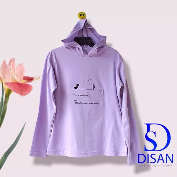Polera Lila offline