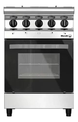 Cocina MORELLI Capri 55Cm. Inox. T/Vidrio 2