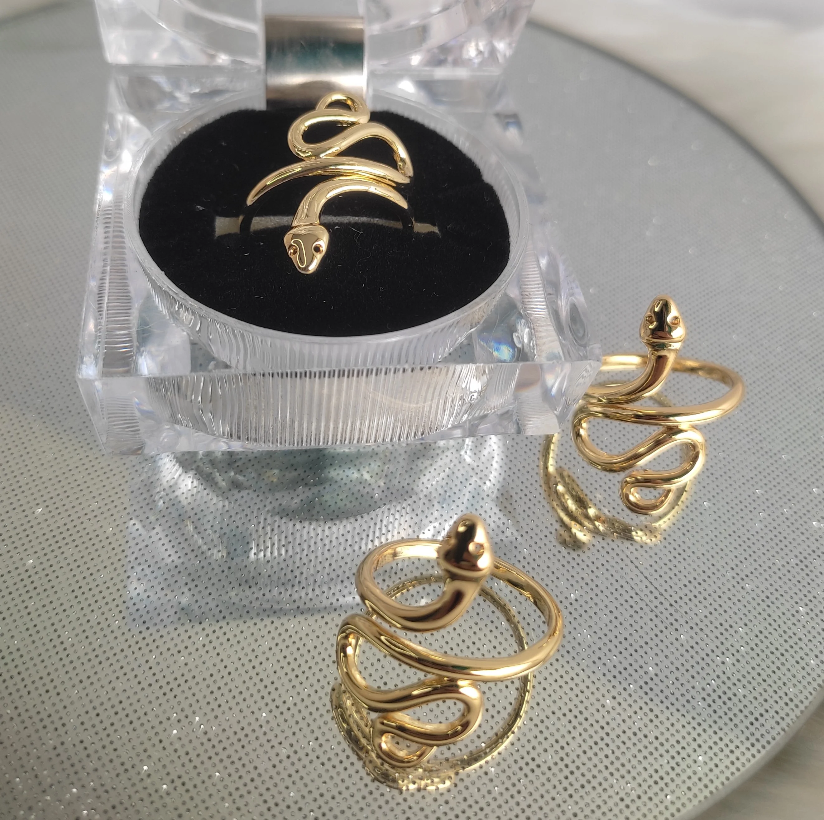ANILLO AJUSTABLE SNAKE SENCILLO 2