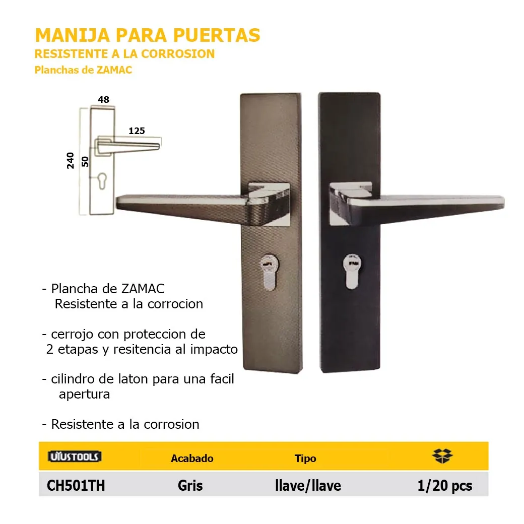 CHAPA COLONIAL MANIJA UYUST AX501-81