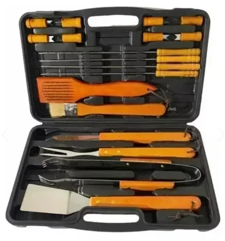 Set Parrilleros Asado Maleta 18 Piezas