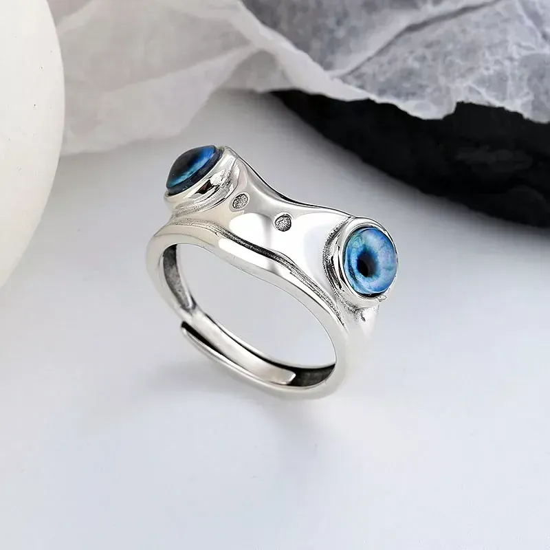ANILLO RANA AZUL 