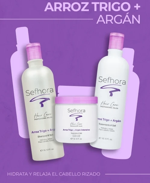Kit Capilar Arroz Trigo y Argán 2