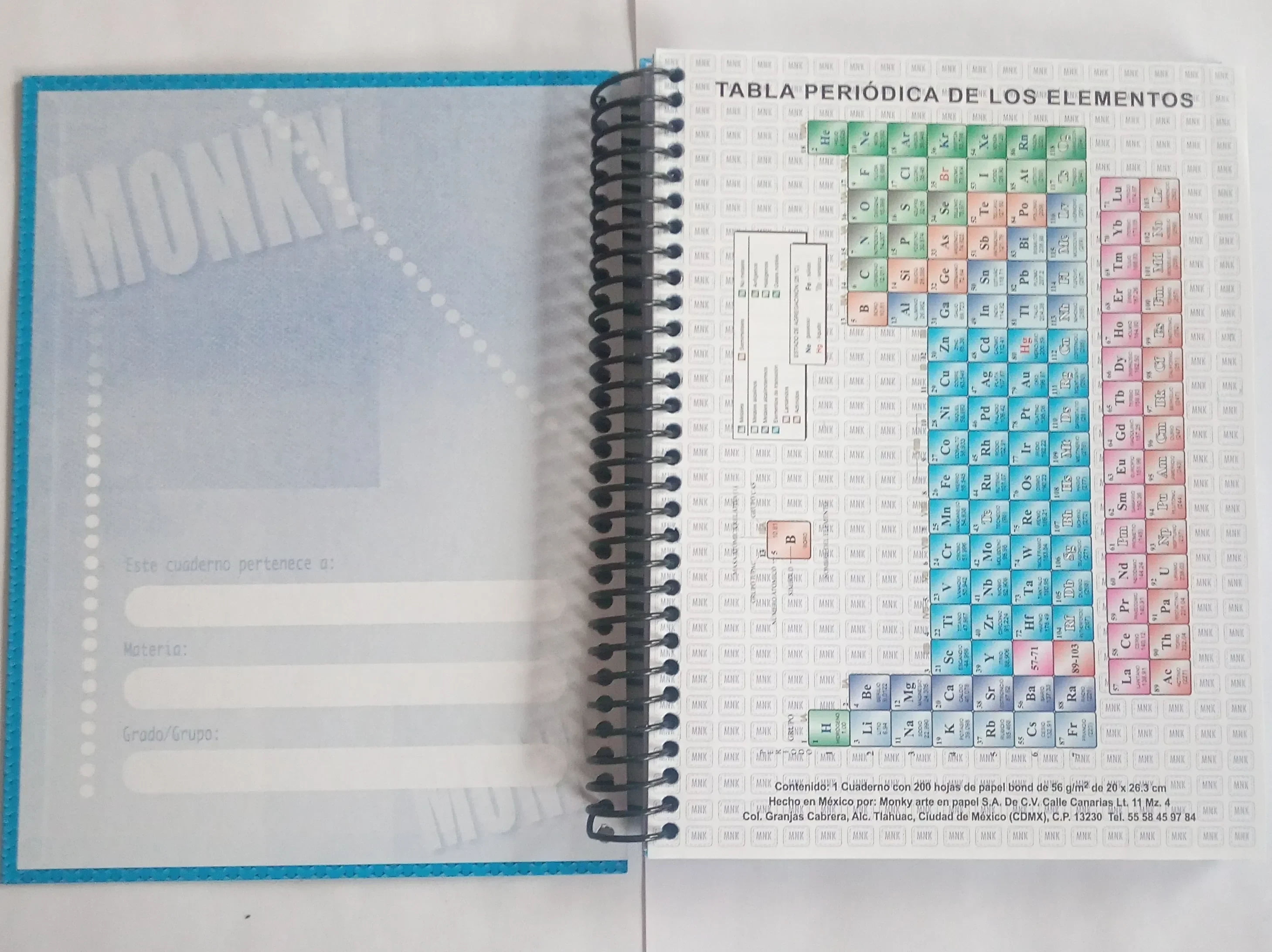 Cuaderno profesional c5 monkie 200 h 3