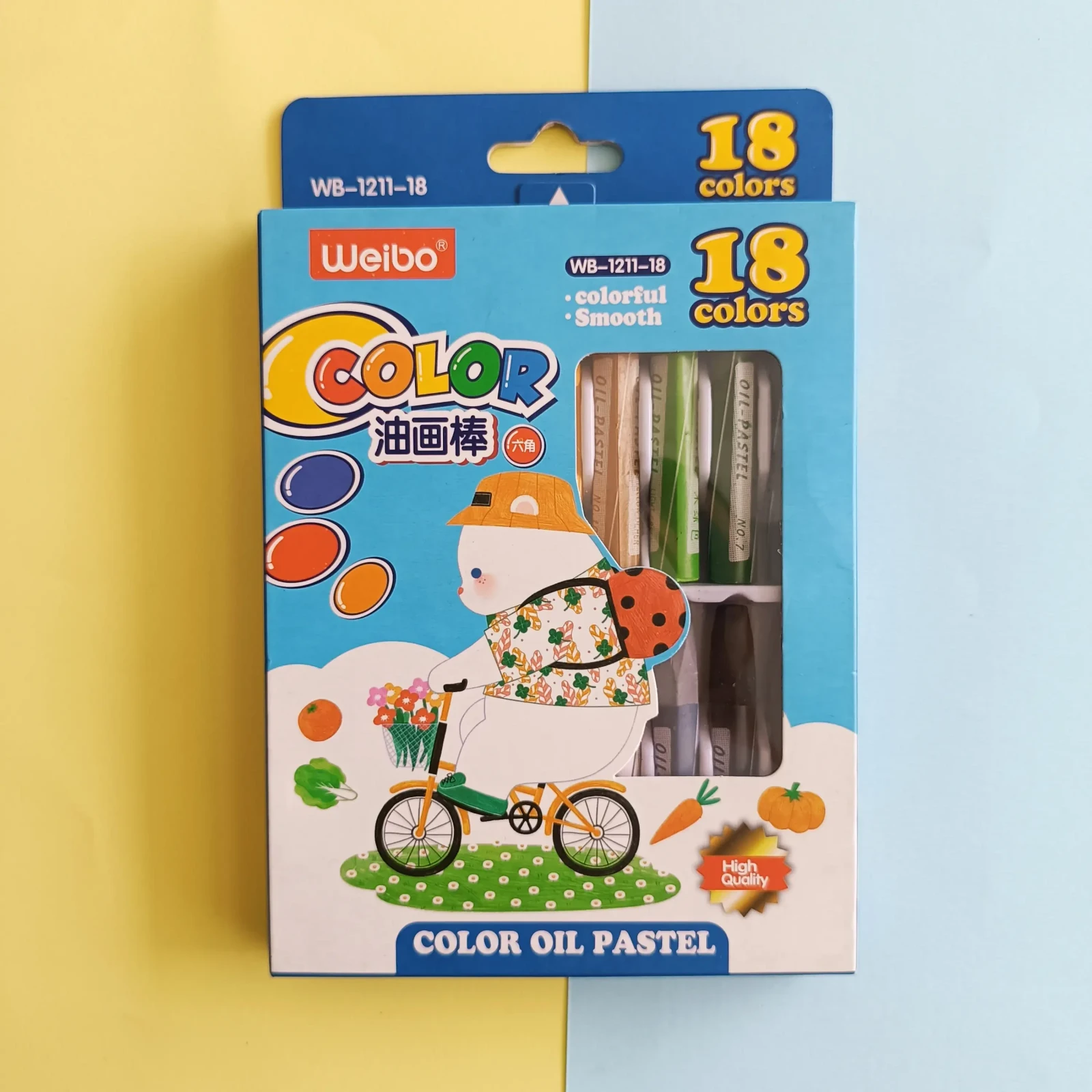 CAJA CRAYOLA WEIBO X18  2