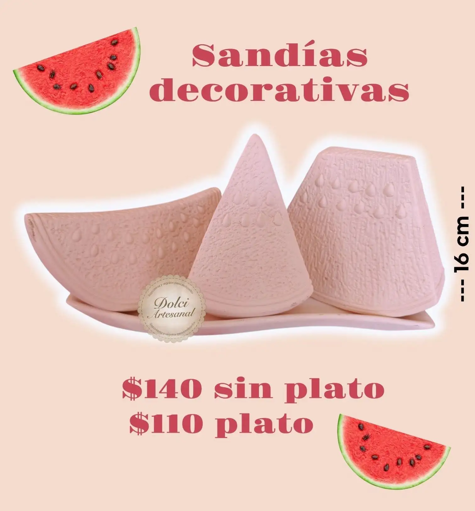Sandías decorativas 