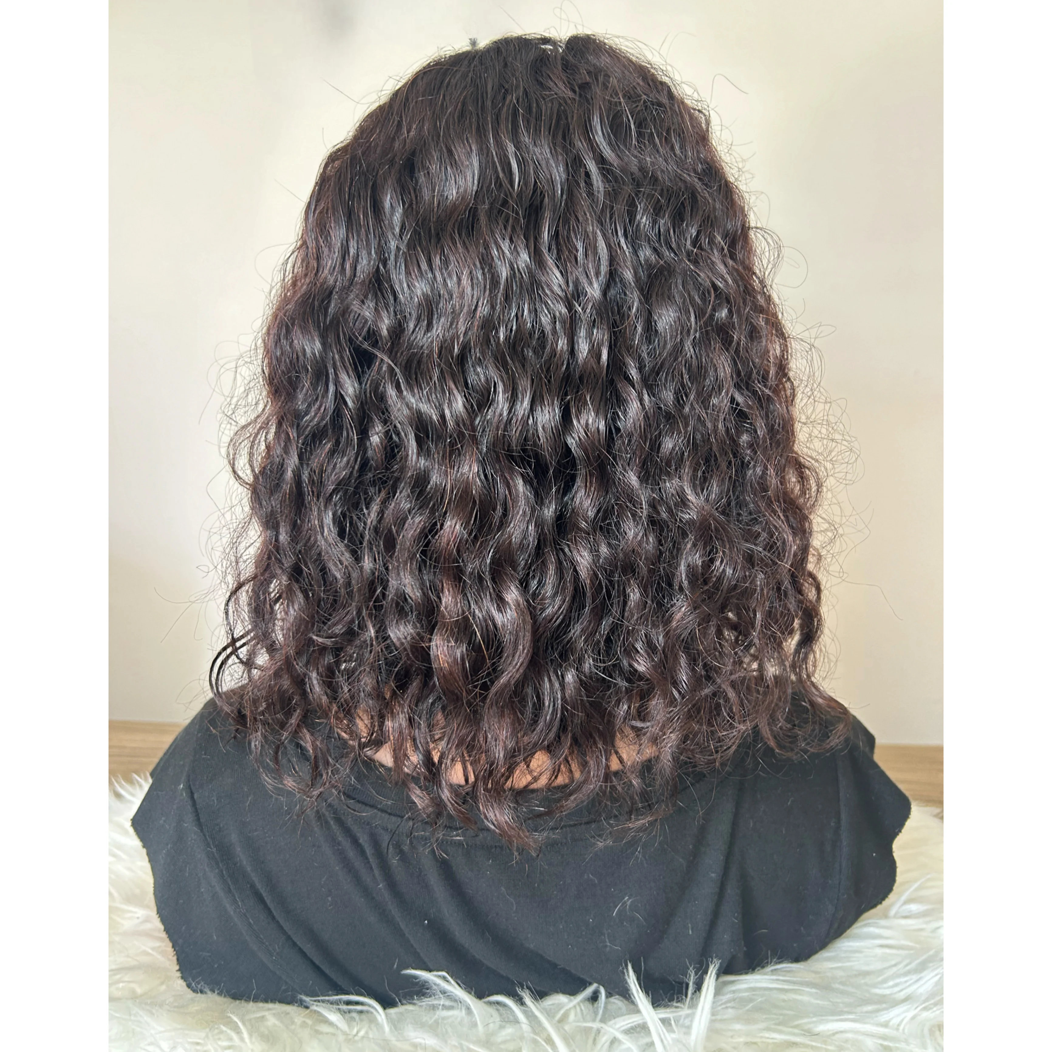 Peluca Rizos de agua 12” 3