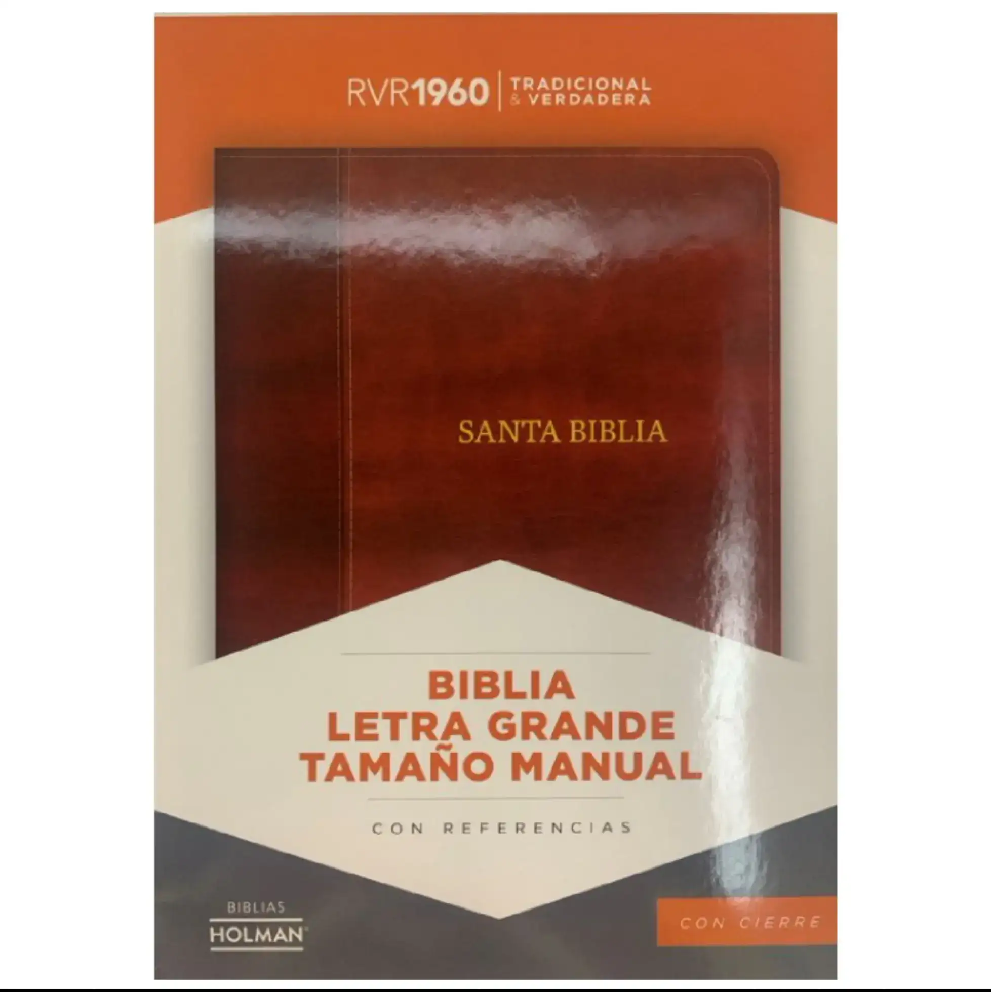 Biblia Letra grande RVR60 con cierre 2