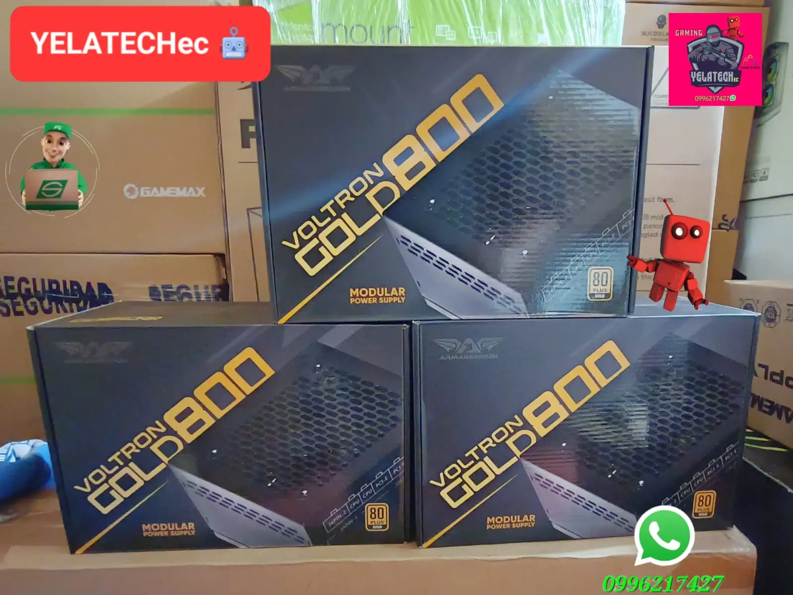 800W Gold modular  4