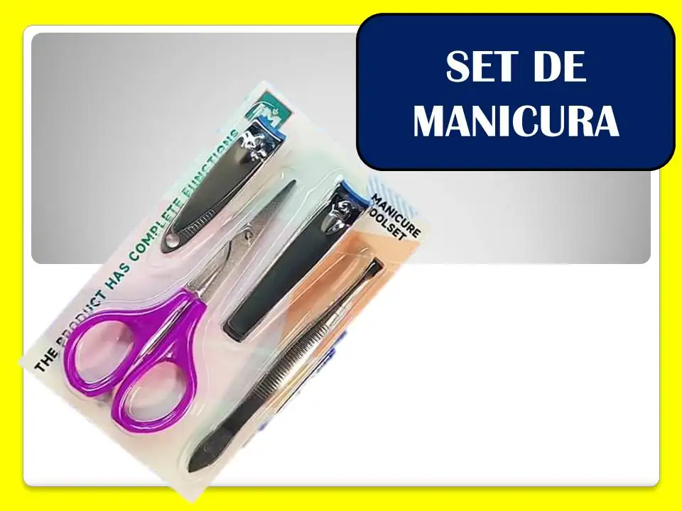 Set de pedivure y manicure 