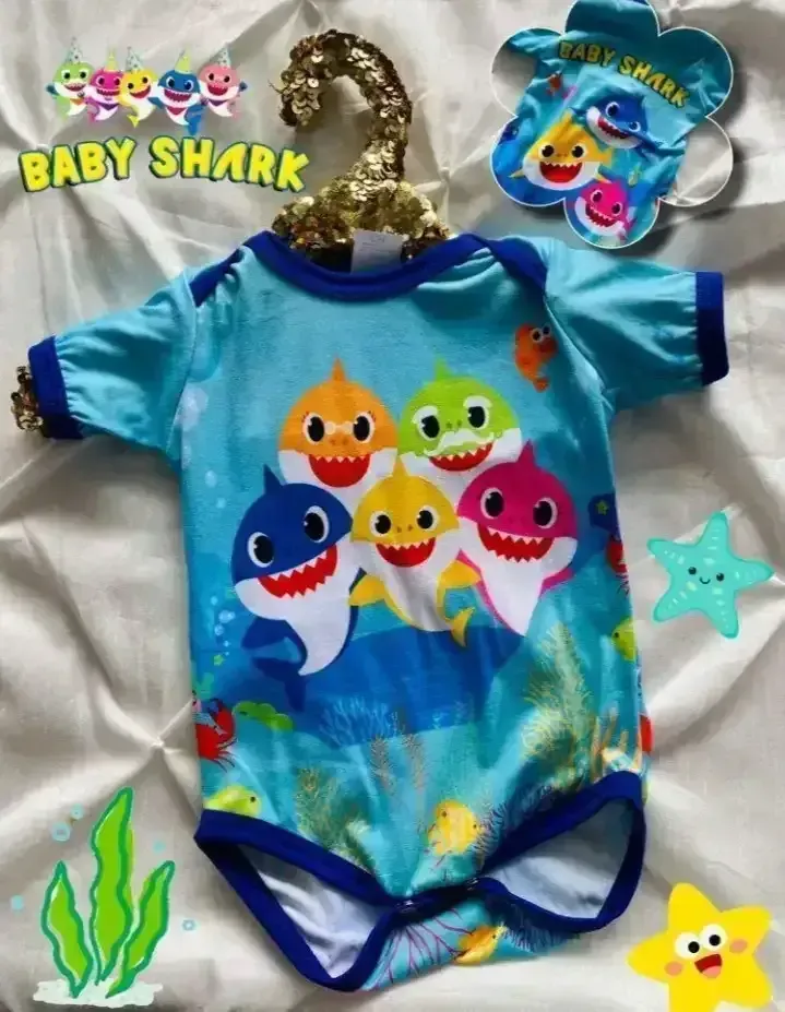 Pañalero sublimado Baby Shark 2-9 m