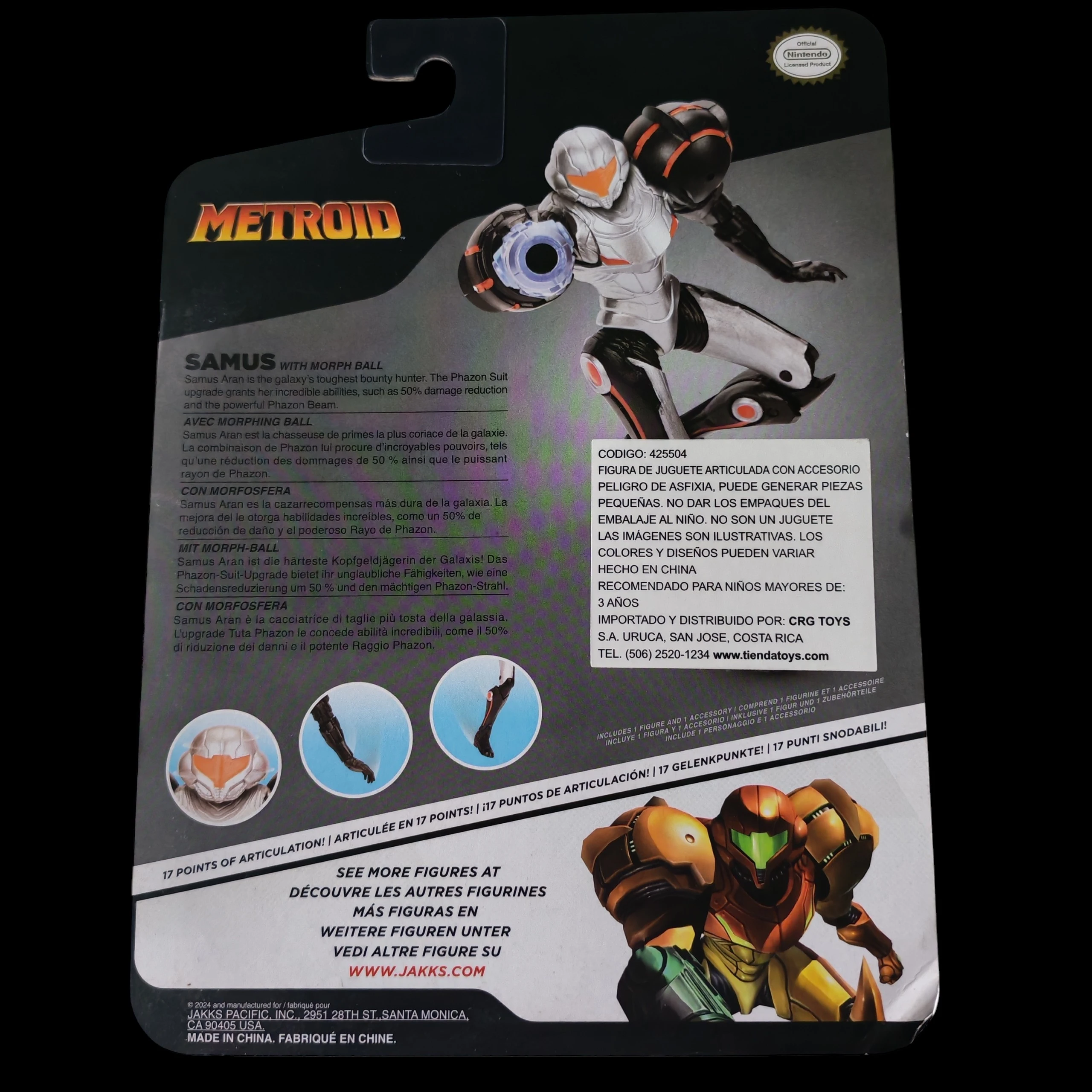 ° Samus Aran de Metroid  2