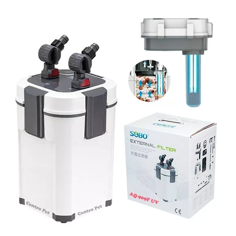Filtro Canister Sobo Aq-909f UV 17w 1700l/h