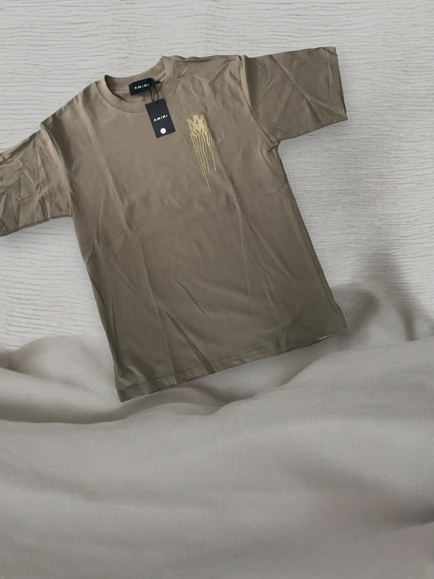 Camiseta Amiri Beige 