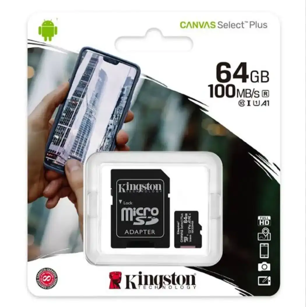 Memoria Micro SD 64GB KINGSTON 
