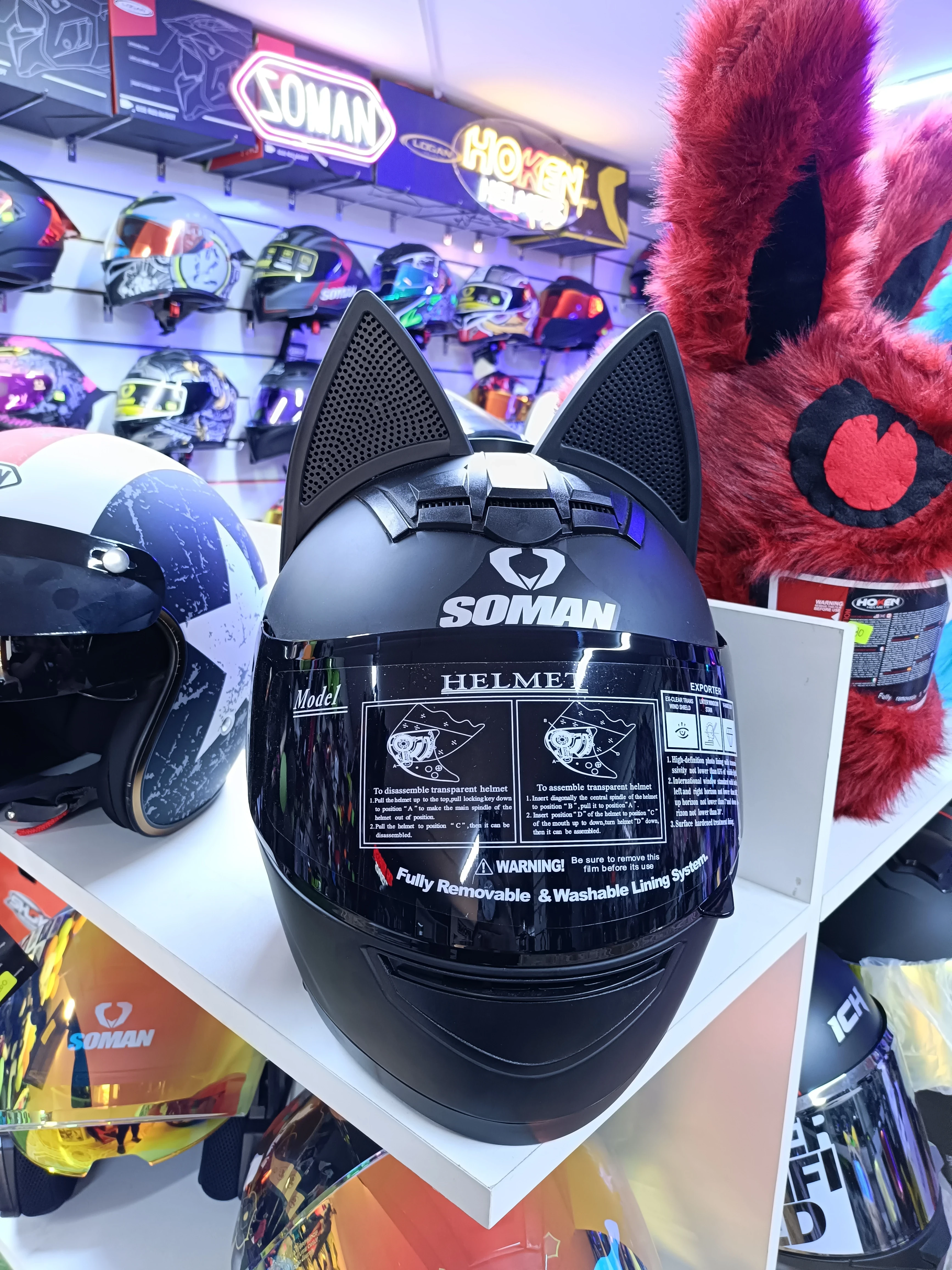 CASCO SOMAN CONEJO