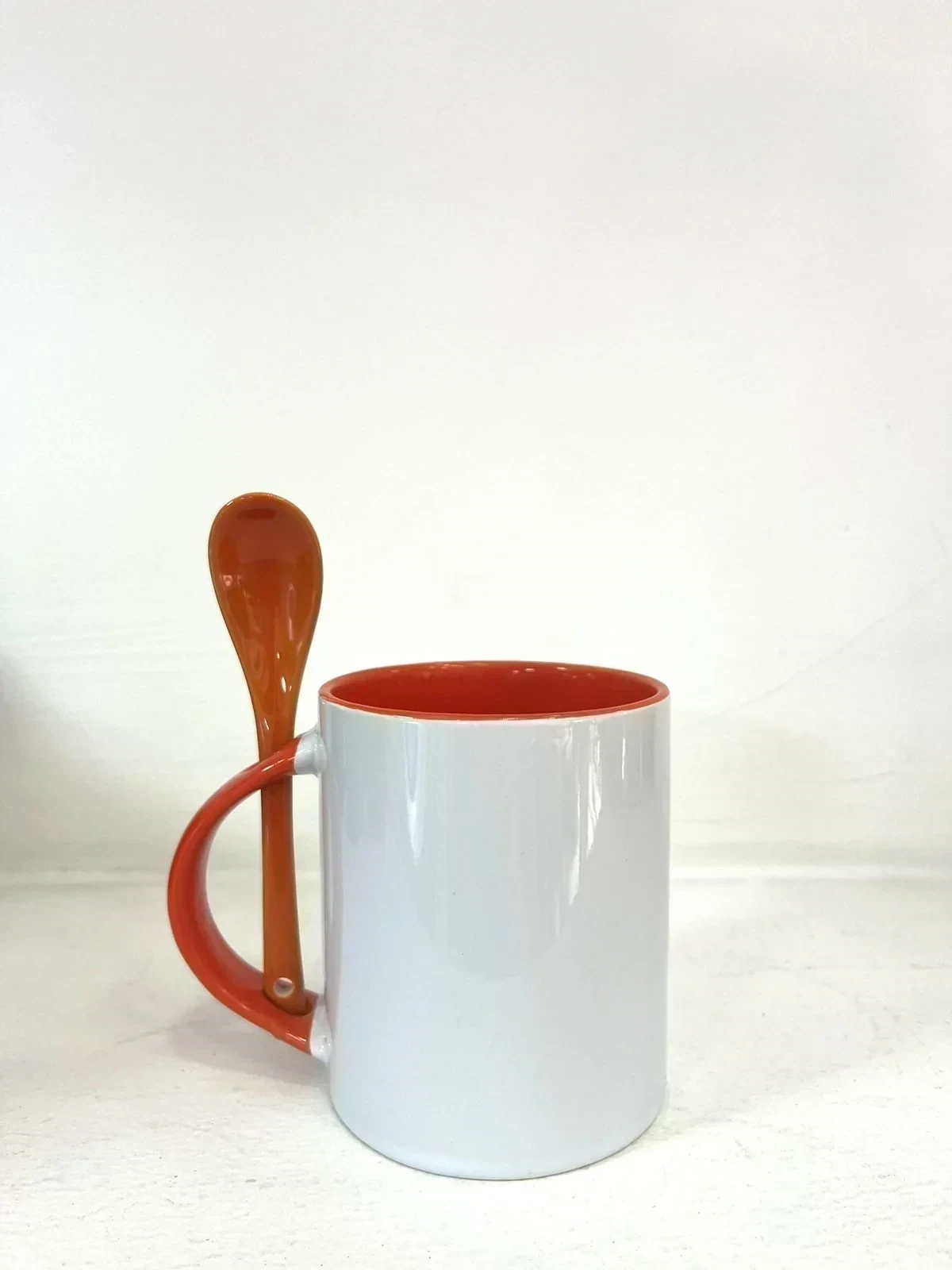 Mug Fondo Color Cuchara 11 Onz 8