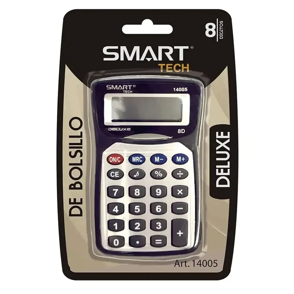 Calculadora smart deluxe 8 digitos