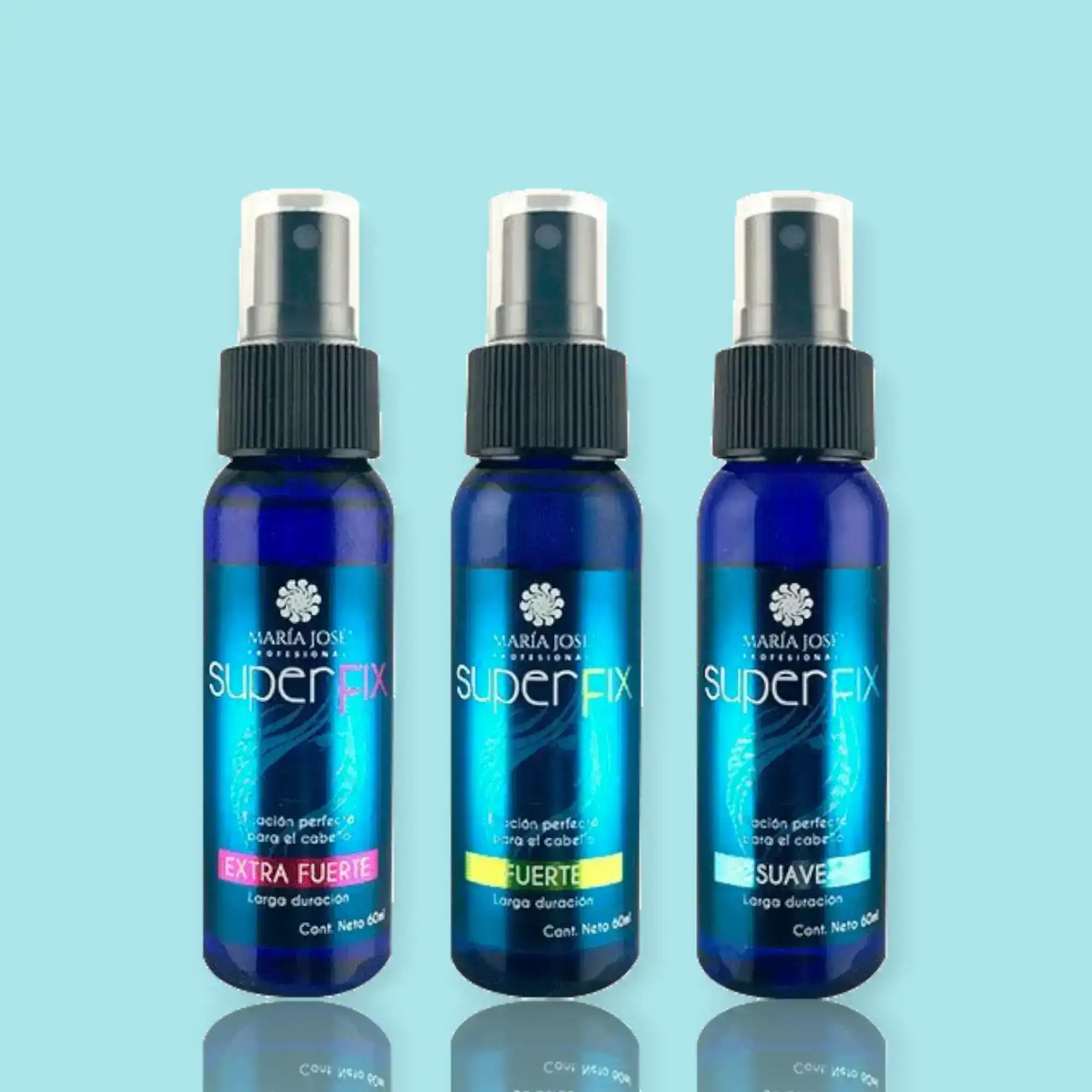 Fijador de Cabello 60 ml Super Fix María José