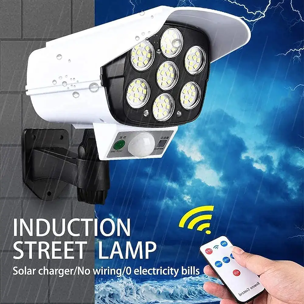 Lampara solar tipo cámara  4