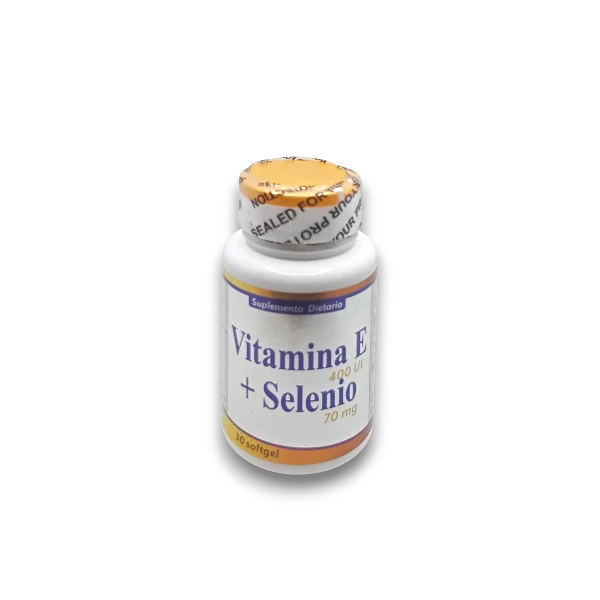 VITAMINA E 400 UI SELENIO 70 MG X 30 CAPS BLANDAS