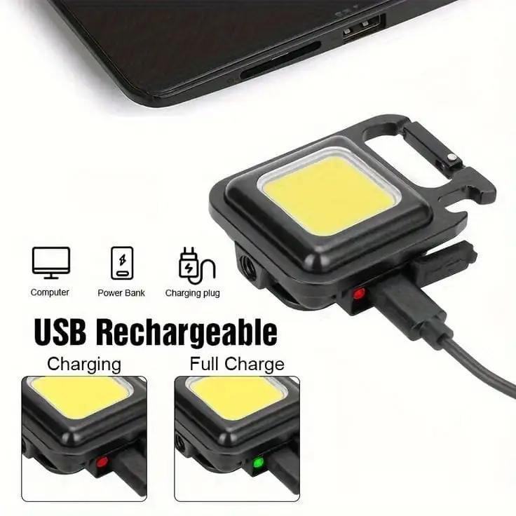 Mini linterna led multifuncional  2