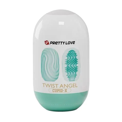 Masturbador Huevo Egg Twist Angel 10Cm X 5.6Cm 3