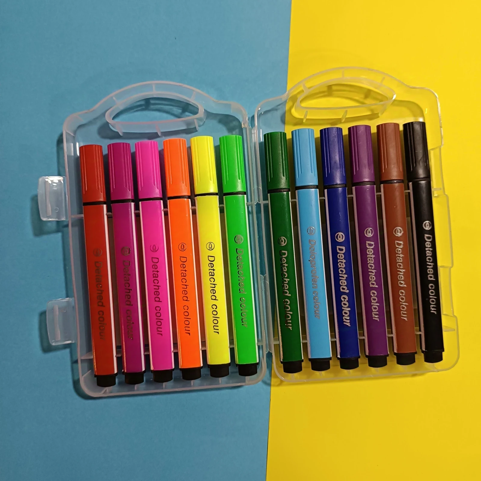 SET ESTUCHE MARCADOR X12