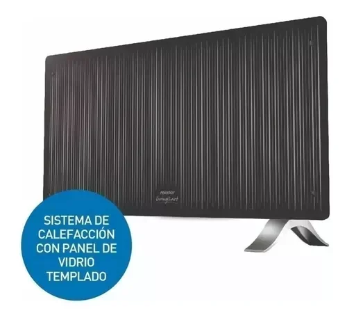 Vitroconvector Peabody Eléctrico PE-VC20N Negro 220v 4