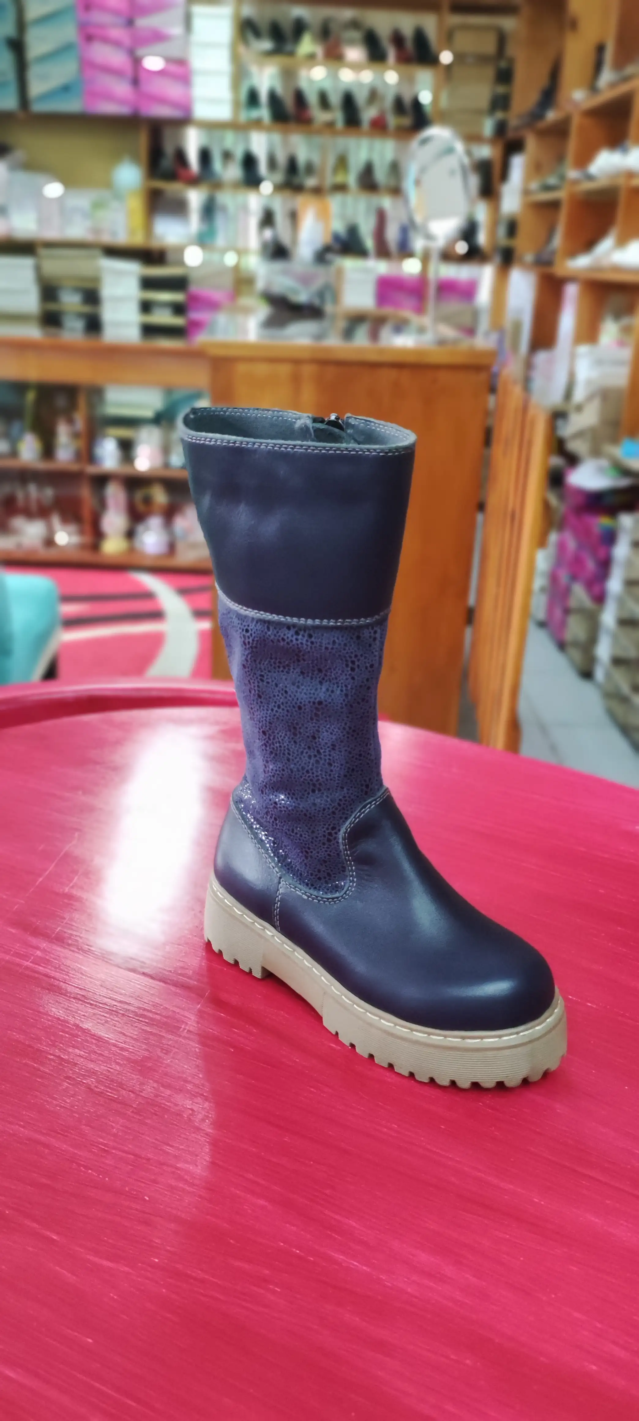 Bota azul 