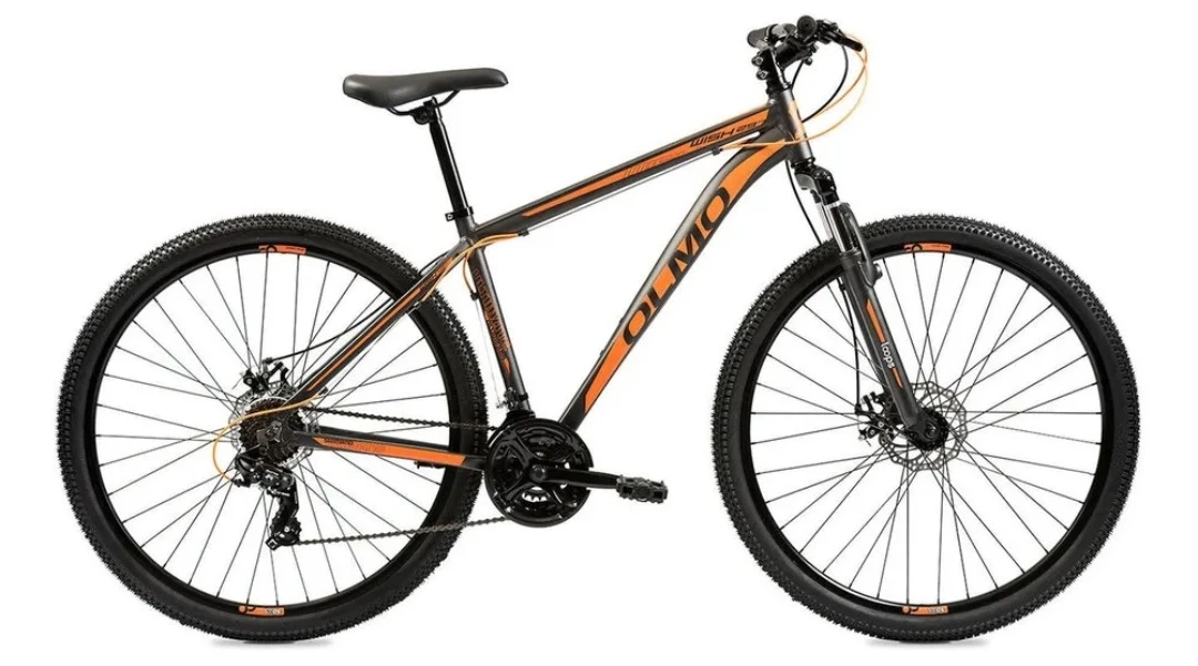 BICICLETA OLMO WISH 290 RODADO 29" NARANJA Y NEGRO 2
